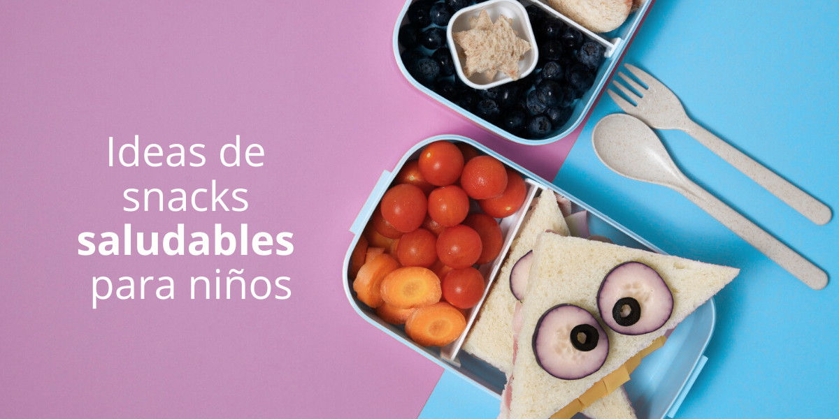 ¿Cómo planear snacks (meriendas) saludables para niños?