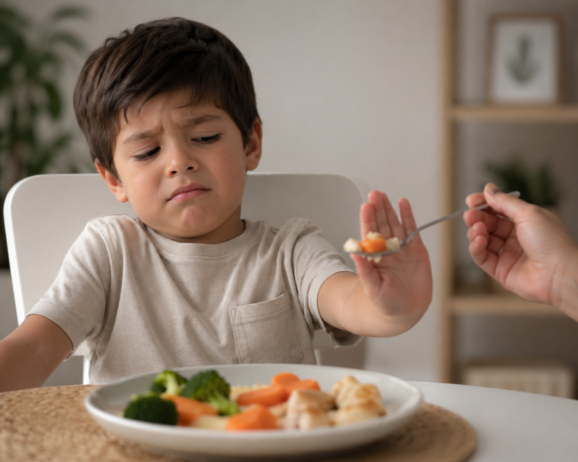 ¿Qué hacer cuando mis hijos no quieren comer?