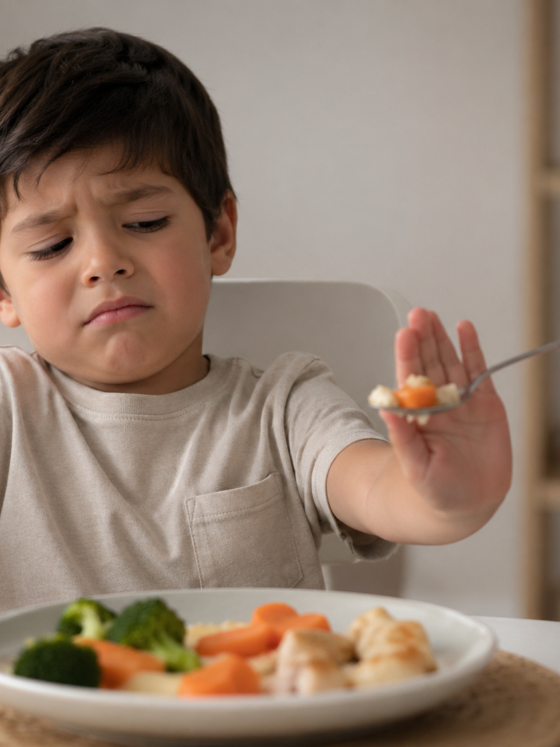 ¿Qué hacer cuando mis hijos no quieren comer?