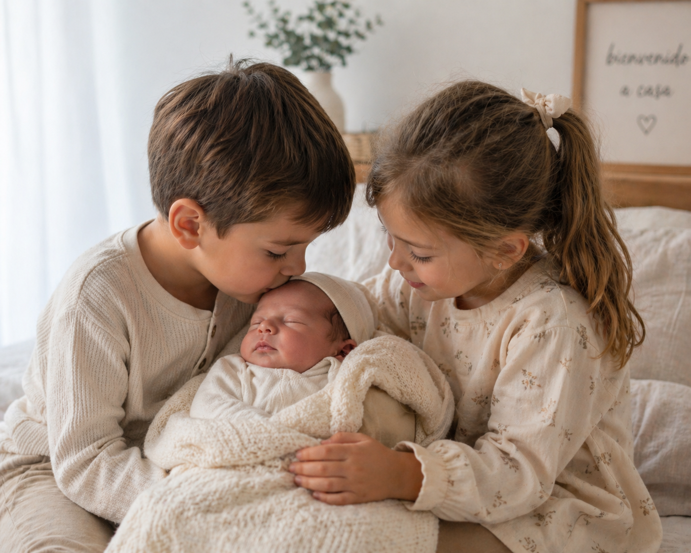 La llegada de un recién nacido cuando ya hay hermanos: