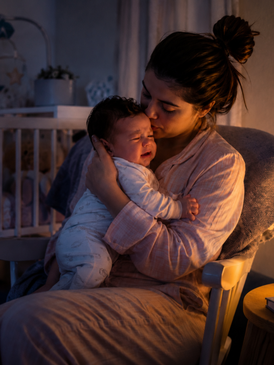 ¿Por qué mi bebé se despierta tanto por las noches?