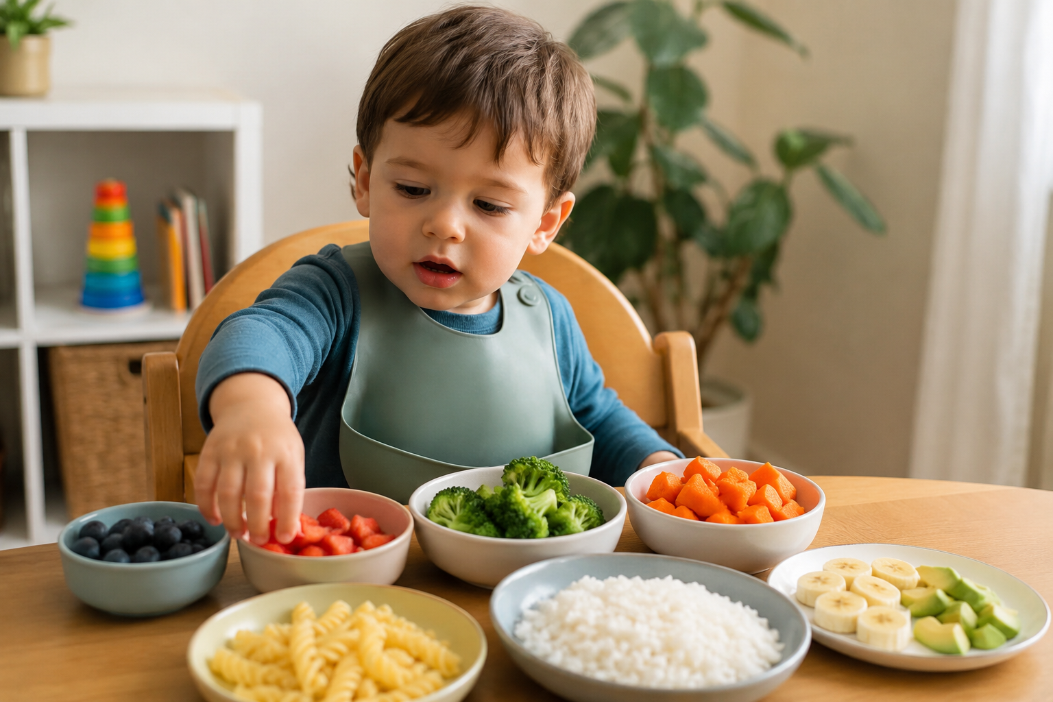 ¿Por qué mi hijo de 2 años no quiere comer?