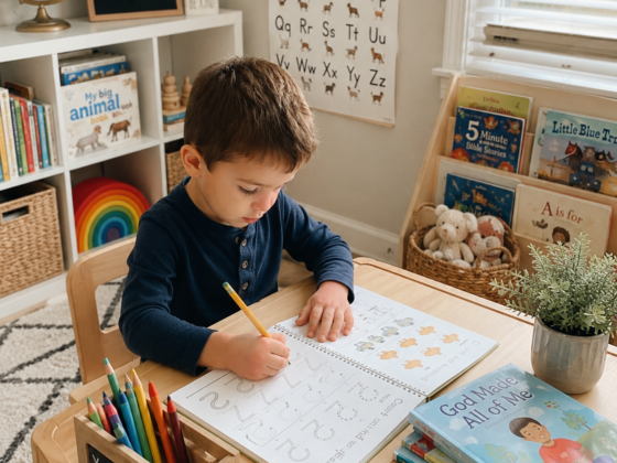 Homeschool para niños pequeños: actividades simples que potencian el aprendizaje en casa