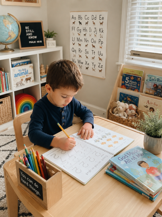 Homeschool para niños pequeños: actividades simples que potencian el aprendizaje en casa