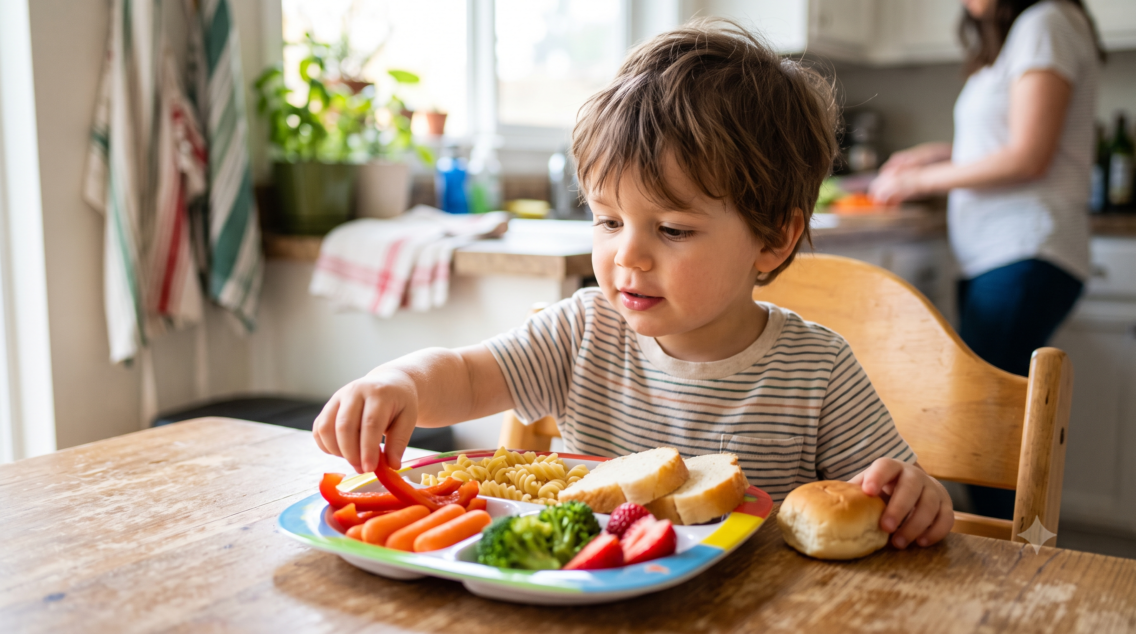 Tu hijo solo quiere comer carbohidratos? qué significa y cómo ampliar su alimentación