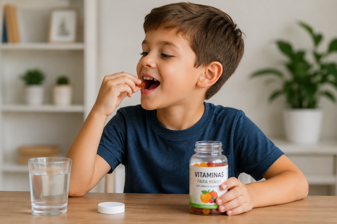 Tu hijo necesita un multivitamínico