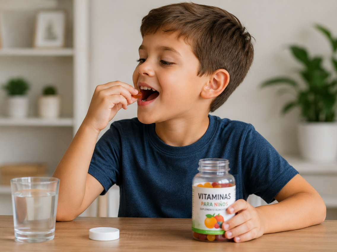 Tu hijo necesita un multivitamínico