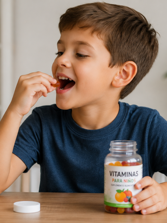 Tu hijo necesita un multivitamínico