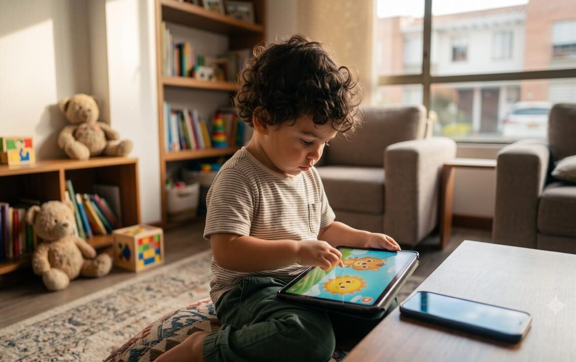 ¿Está mal que mi hijo coma viendo pantallas? 
