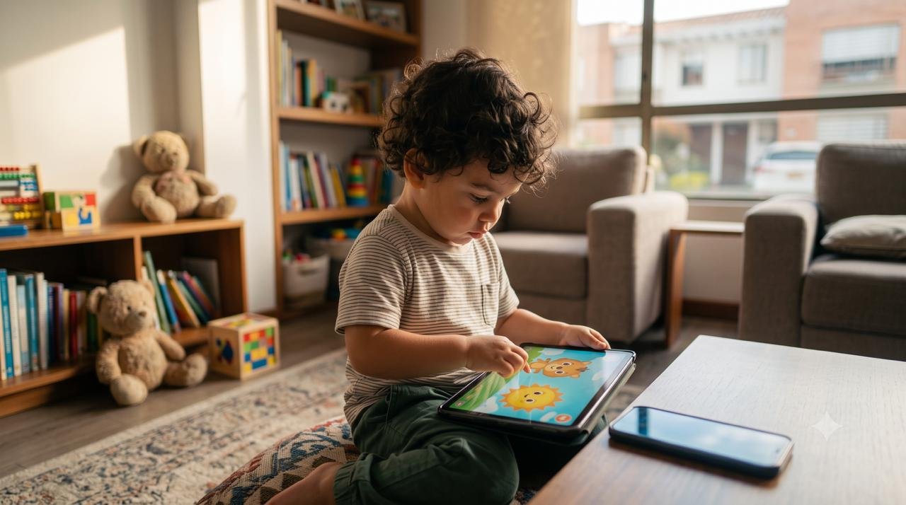 ¿Está mal que mi hijo coma viendo pantallas? 