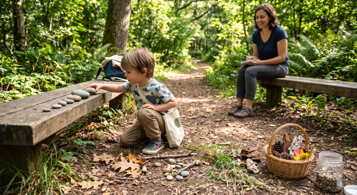 ¿Cómo convertir una ida al parque en una aventura Montessori?