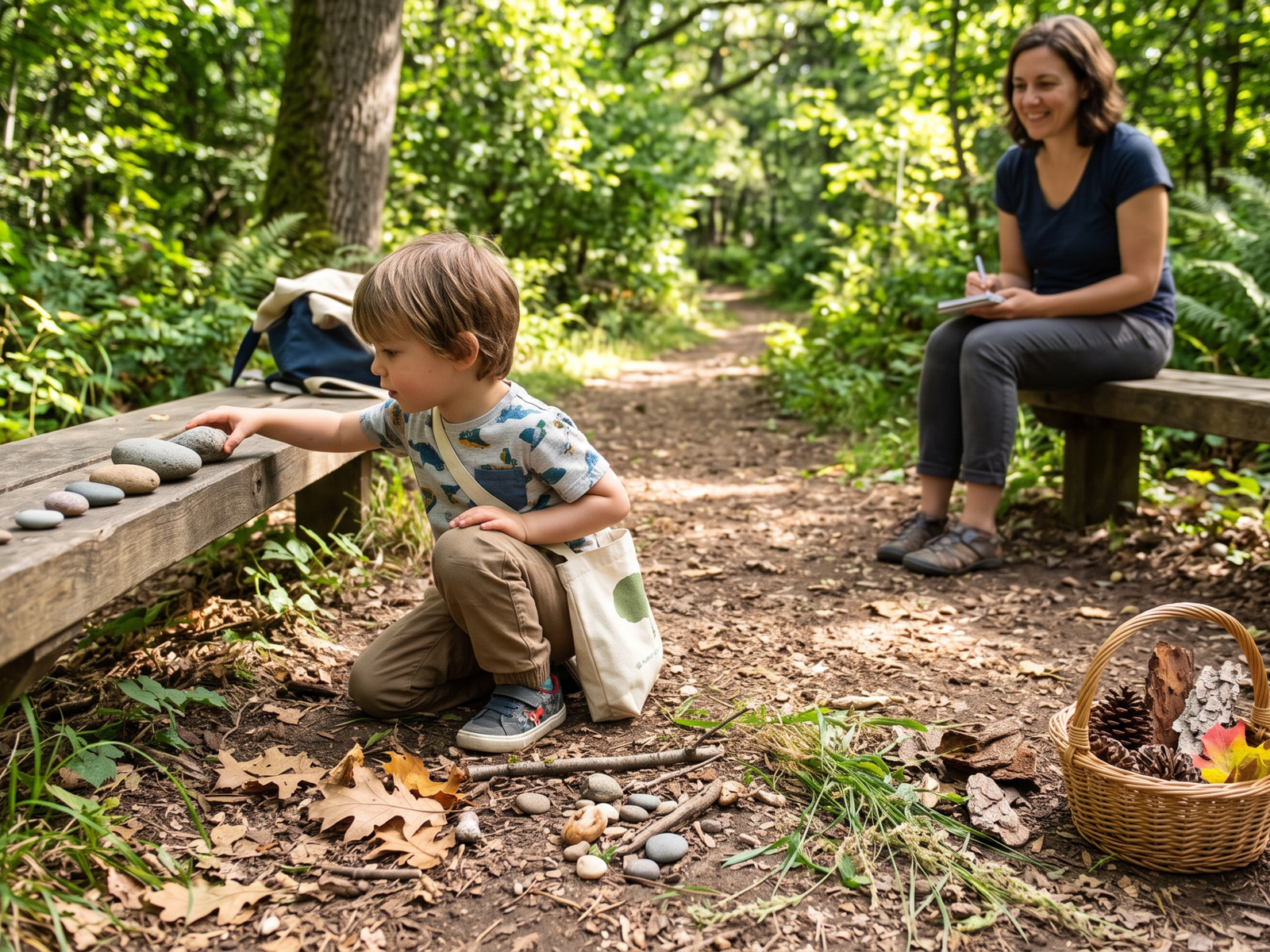 ¿Cómo convertir una ida al parque en una aventura Montessori?