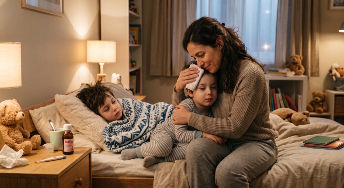 Qué puedo hacer cuando nuestros hijos se enferman una y otra vez