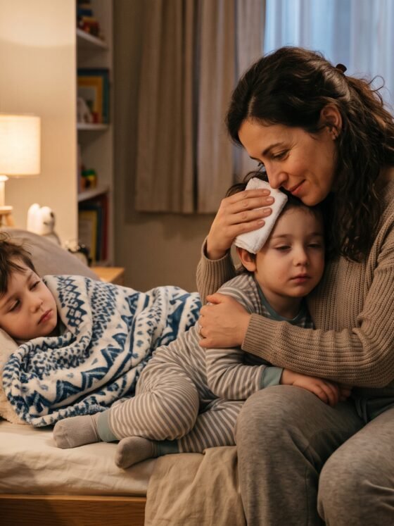 Qué puedo hacer cuando nuestros hijos se enferman una y otra vez