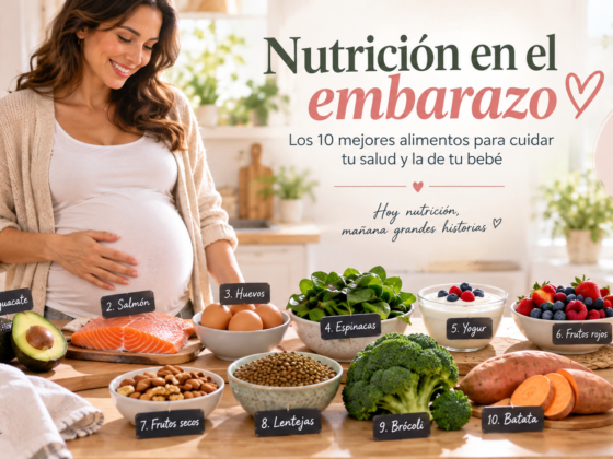 Nutrición en el embarazo: los 10 mejores alimentos para cuidar tu salud y la de tu bebé