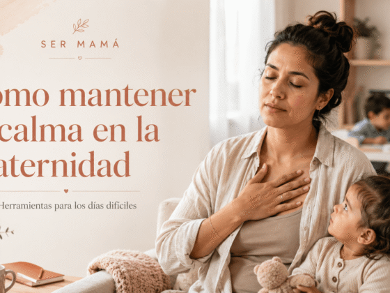 ¿Cómo mantener la calma en la maternidad?